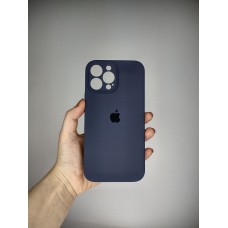 Силикон Original RoundCam Case Apple iPhone 13 Pro Max (09) Midnight Blue