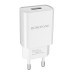 USB Charger Adapter Borofone BA20A 2.1A + Type-C Cable (White)