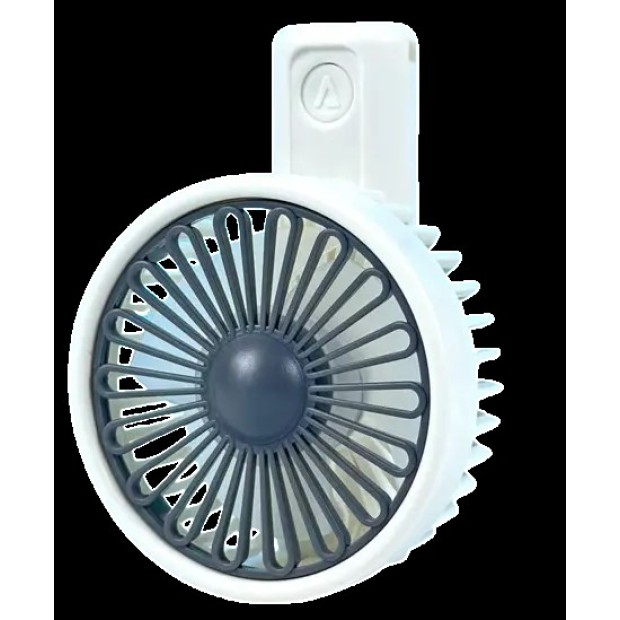 Вентилятор ручной ZB115 Mini с АКБ (Чёрный)