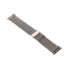 Ремінець Milanese Loop 10th Apple Watch 42  /  44  /  45  /  49 мм (натуральний титан)