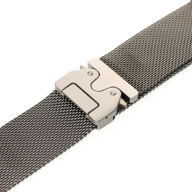 Ремінець Milanese Loop 10th Apple Watch 42  /  44  /  45  /  49 мм (натуральний титан)