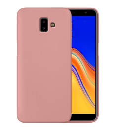 Силіконовий Original 360 чохол для Samsung Galaxy J6 Plus J610 (Пудровий)