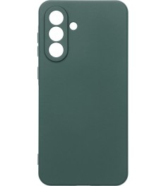 Силіконовий чохол Original Samsung Galaxy A36 (темно-зелений)