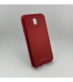 Чохол-силікон Molan Shining для Samsung J7 (2017) J730 Червоний