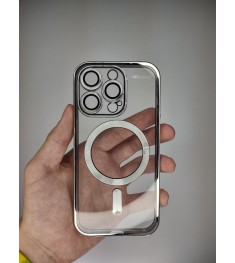 Case UMKU Shining with MagSafe Apple iPhone 14 Pro (Silver)