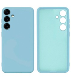 Силікон Оригінал Преміум Samsung Galaxy S25 (ShutCam) (Небесно-блакитний)