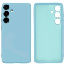 Силікон Оригінал Преміум Samsung Galaxy S25 (ShutCam) (Небесно-блакитний)