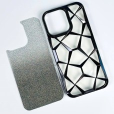 Накладка 3D Prism Metal Apple iPhone 16 Pro Max (Black)