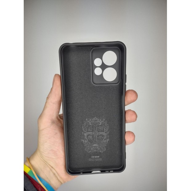Силікон Original Xiaomi Redmi Note 12 4G (ShutCam) (Чорний)