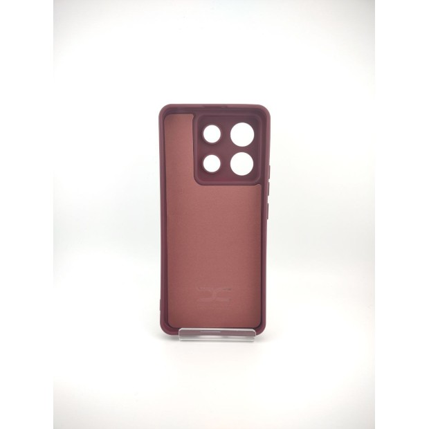 Силіконовий чохол Original Xiaomi Redmi Note 13 Pro 5G  /  Poco X6 5G (ShutCam) (Бордовий)