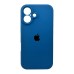 Силикон Original RoundCam Case Apple iPhone 16 (12) Royal Blue