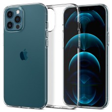 Силіконовий чохол WS для Apple iPhone 12 Pro Max (прозорий)
