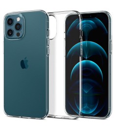 Силіконовий чохол WS для Apple iPhone 12 Pro Max (прозорий)