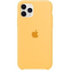 Силіконовий оригінальний чохол Apple iPhone 11 Pro Max (13) Жовтий