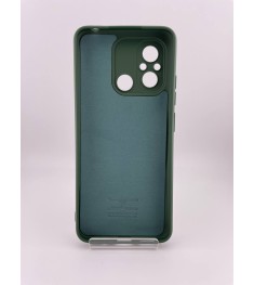 Силикон Original Xiaomi Redmi 12C / 11A (ShutCam) (Тёмно-зелёный)