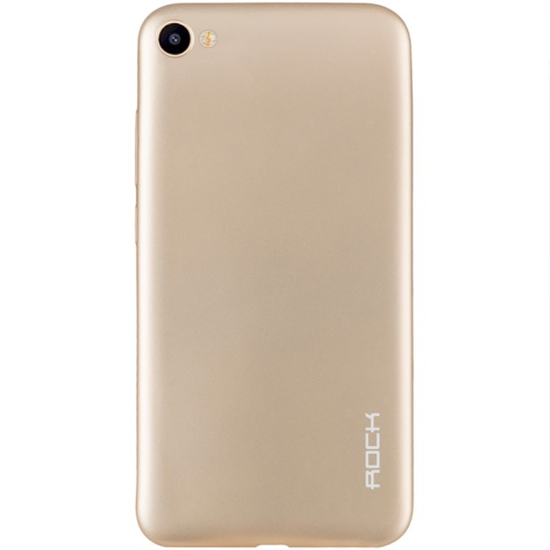 Силіконовий чохол Rock Matte для Meizu U20 (золотий)