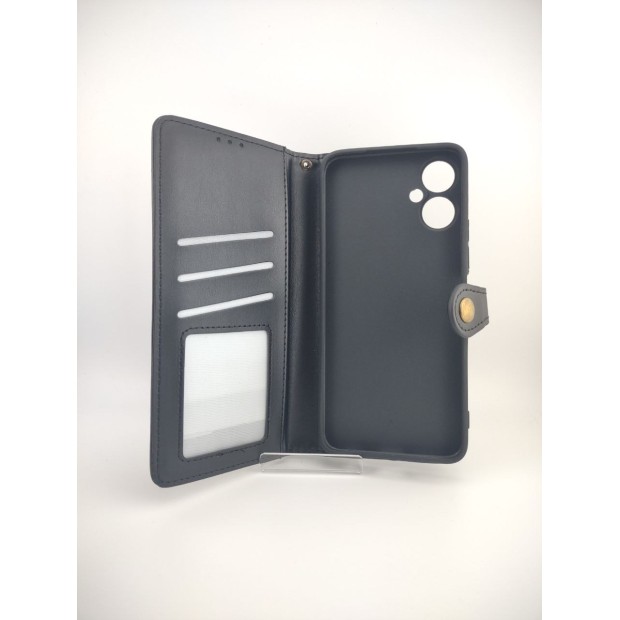 Чехол-книжка Leather Book Gallant Tecno Spark 9 Pro (KH7n) (Чёрный)