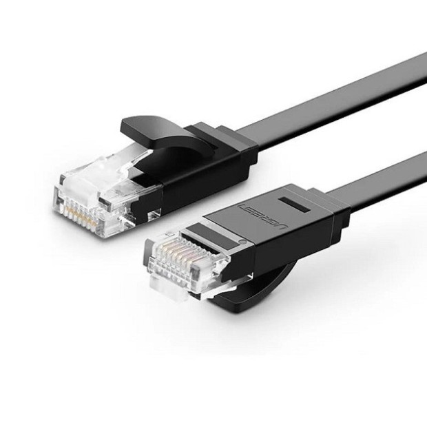 Патч-корд UGREEN NW102 Cat.6 (1m) (Black)