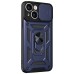 Чохол Ring Serge Armor Case для Apple iPhone 13 (ShutCam) (Синій)