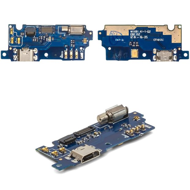 Шлейф (Flat Cable) Meizu M3 Mini з роз'ємом для зарядки, мікрофоном, вібромотором, плата зарядки. Шлейф (Flat Cable) Meizu M3 Mini з роз'ємом для зарядки, мікрофоном, вібромотором, плата зарядки.