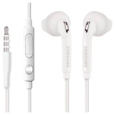Провідні навушники-гарнітура вкладиші Samsung EO-EG920BW (3.5 Jack) (Білий)