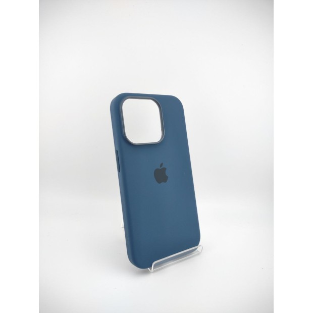 Чохол Silicone Case with MagSafe для Apple iPhone 15 Pro (Storm Blue)
