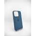 Чохол Silicone Case with MagSafe для Apple iPhone 15 Pro (Storm Blue)