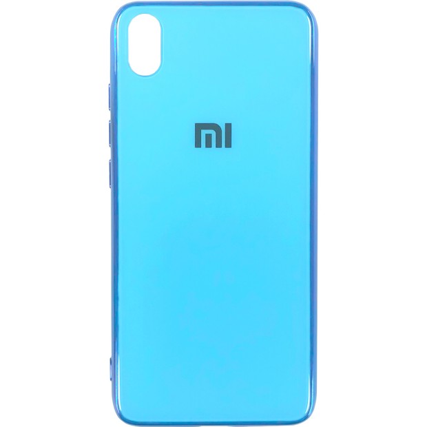 Blue Xiaomi Redmi 7A Glass Case