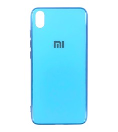 Накладка Glass Case Xiaomi Redmi 7A (Голубой)