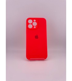 Силіконовий оригінальний чохол RoundCam для Apple iPhone 14 Pro Max (84) Рожевий..