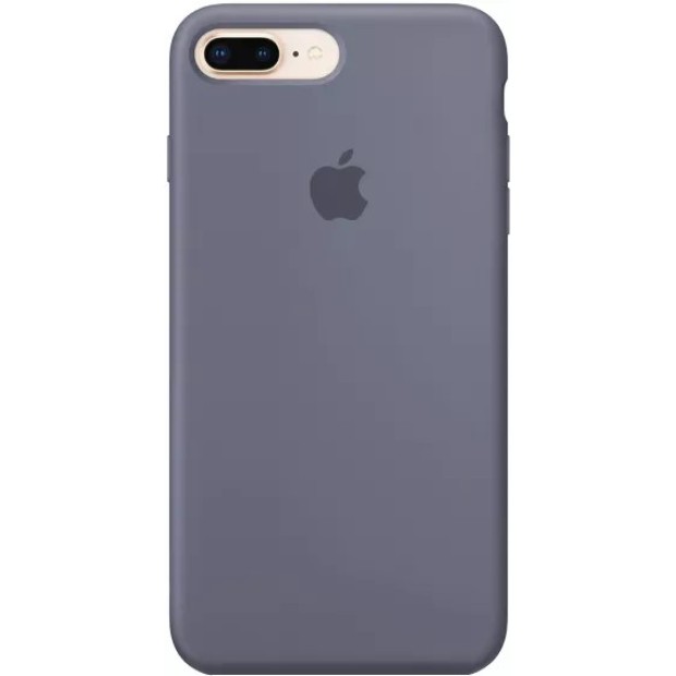 Силіконовий оригінальний круглий чохол для Apple iPhone 7 Plus  /  8 Plus (01) Bilberry