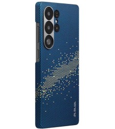 Накладка Pitaka Tactile Woven Case StarPeak Milky Way Samsung Galaxy S25 Ultra