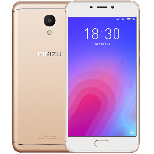 Мобільний телефон Meizu M6 2 / 16GB (Золотий) (Стан C) Б / В.