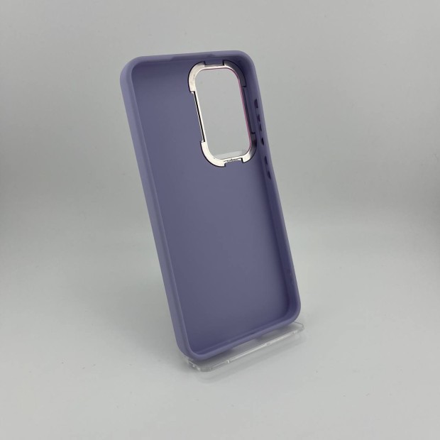 Металева накладка на камеру з MagSafe для Samsung Galaxy S24 (Темна фіалка)