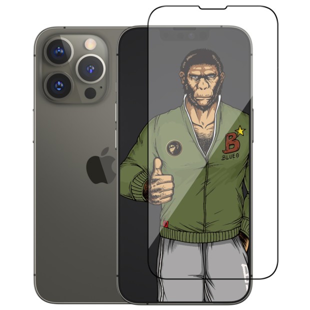 Защитное стекло 5D Blueo / Welement HD для Apple iPhone 12 / 12 Pro Black