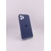 Оригінальний силіконовий чохол Square RoundCam для Apple iPhone 11 Pro (09) в кольорі Midnight Blue.