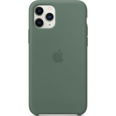 Силиконовый чехол для Apple iPhone 11 Pro Max (Pine Green).