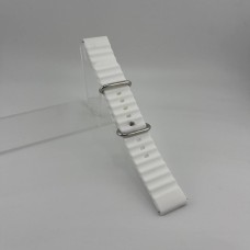 Ремінець для смарт-годинника універсальний Ocean Band 22мм (Білий)