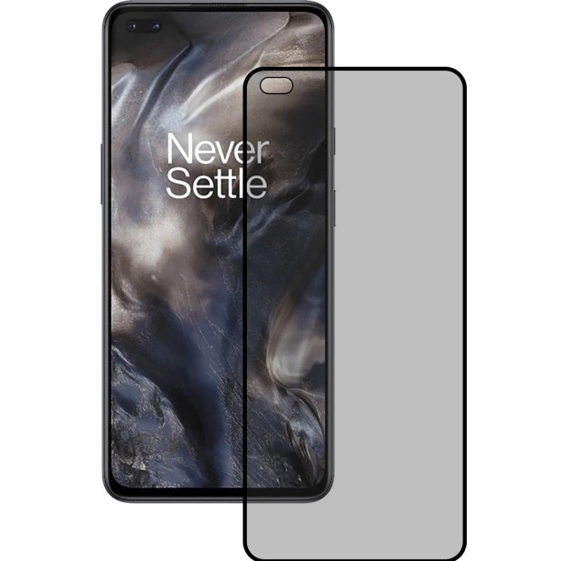 Захисне скло 5D Matte HD OnePlus Nord Black