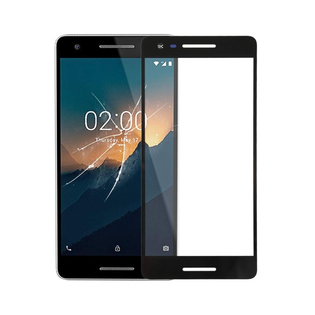 Защитное стекло 5D Standard Nokia 2.1 Black