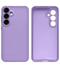 Силікон Original Premium Samsung Galaxy S25 (ShutCam) (Фіалковий)