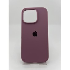 Силіконовий оригінальний чохол для Apple iPhone 16 Pro (01) Bilberry