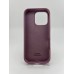Силикон Original Round Case Apple iPhone 16 Pro (01) Bilberry