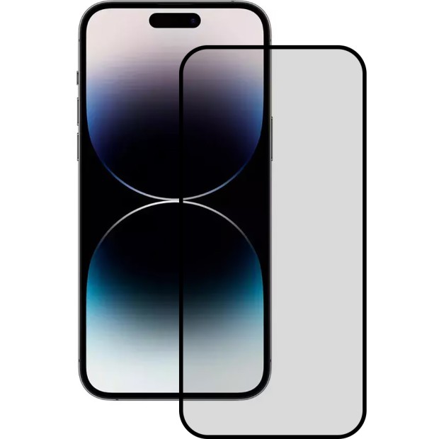 Захисне скло 5D Matte 2.0 HD для Apple iPhone 14 Pro Max Чорне