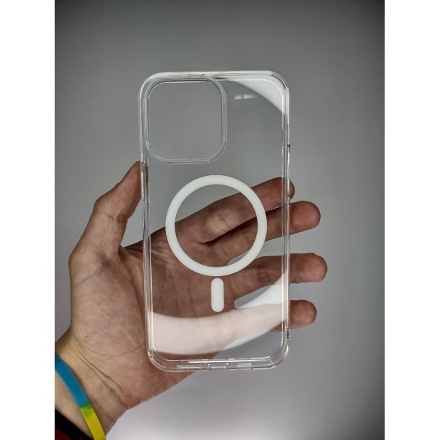 Накладка Monblan Magsafe Apple iPhone 14 Pro Max (Прозрачный) MMC14PM