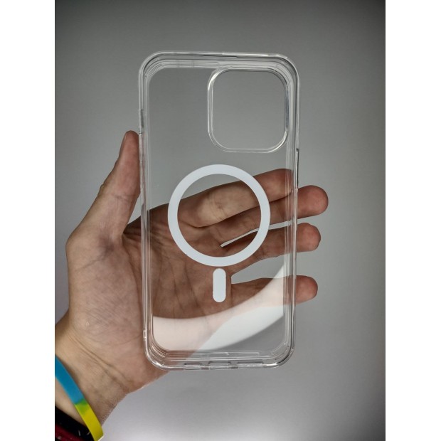 Чохол Monblan MagSafe для Apple iPhone 14 Pro Max (Прозорий) MMC14PM