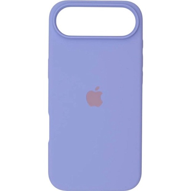 Силіконовий оригінальний круглий чохол для Apple iPhone 17 Air (71) Світло-гліциній