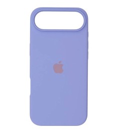 Силіконовий оригінальний круглий чохол для Apple iPhone 17 Air (71) Світло-гліци..