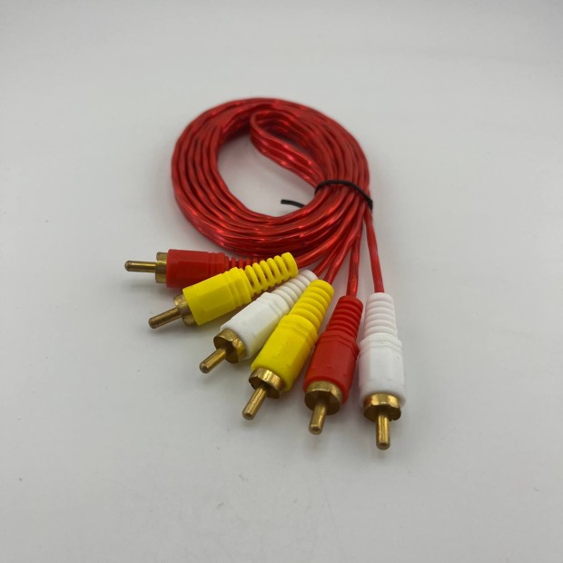 Кабель Rivex 3RCA - 3RCA (3 тюльпана) 3m
