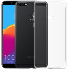 Силикон WS Huawei Y7 Prime (2018) (прозрачный)